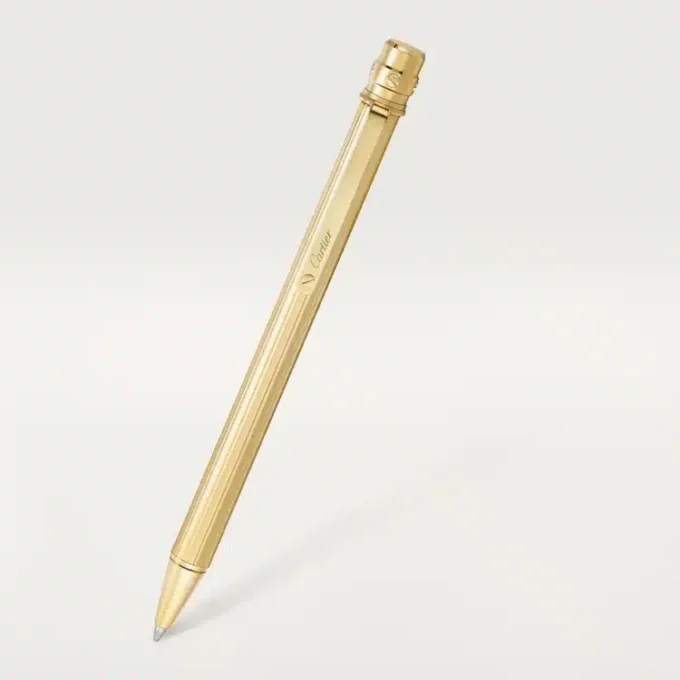 Santos De Cartier Ballpoint Pen, Small Model Santos De Cartier Ballpoint Pen, Small Model
