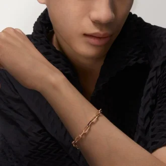 Santos De Cartier Bracelet, Chain, Medium Model Santos De Cartier Bracelet, Chain, Medium Model
