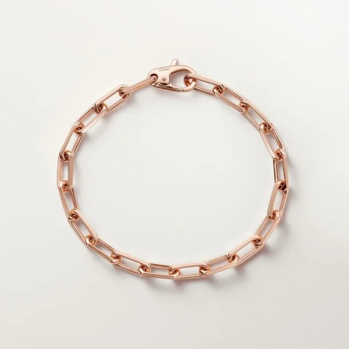 Santos De Cartier Bracelet, Chain, Medium Model Santos De Cartier Bracelet, Chain, Medium Model