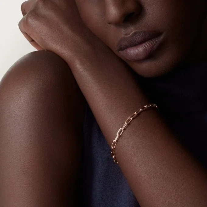 Santos De Cartier Bracelet, Chain, Small Model Santos De Cartier Bracelet, Chain, Small Model