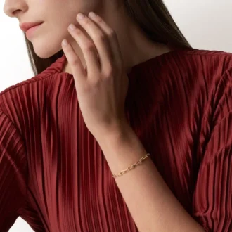 Santos De Cartier Bracelet, Chain, Small Model Santos De Cartier Bracelet, Chain, Small Model