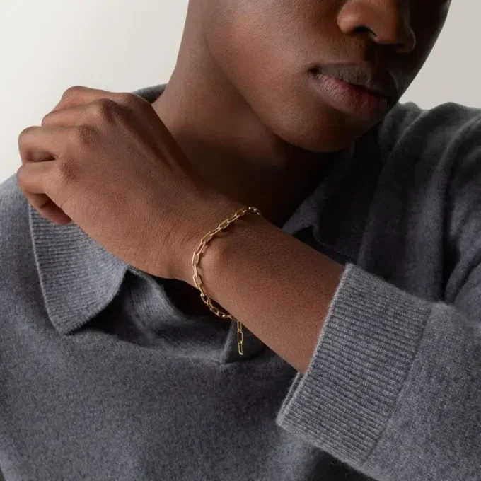 Santos De Cartier Bracelet, Chain, Small Model Santos De Cartier Bracelet, Chain, Small Model