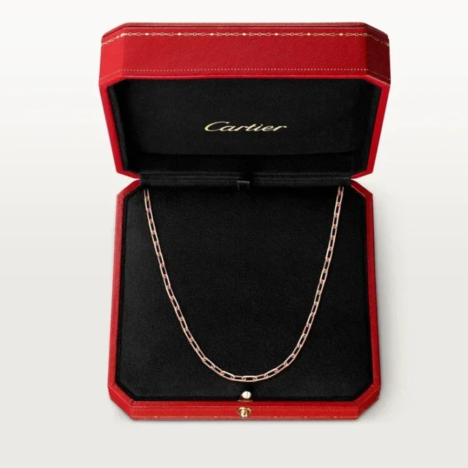 Santos De Cartier Necklace, Chain, Small Model Santos De Cartier Necklace, Chain, Small Model