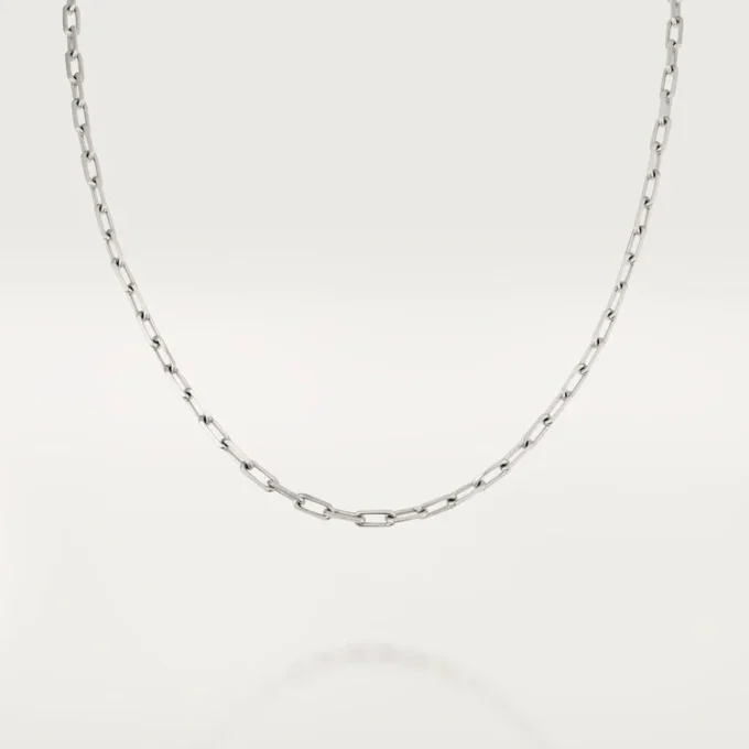 Santos De Cartier Necklace – White Gold – Cartier Santos De Cartier Necklace – White Gold – Cartier