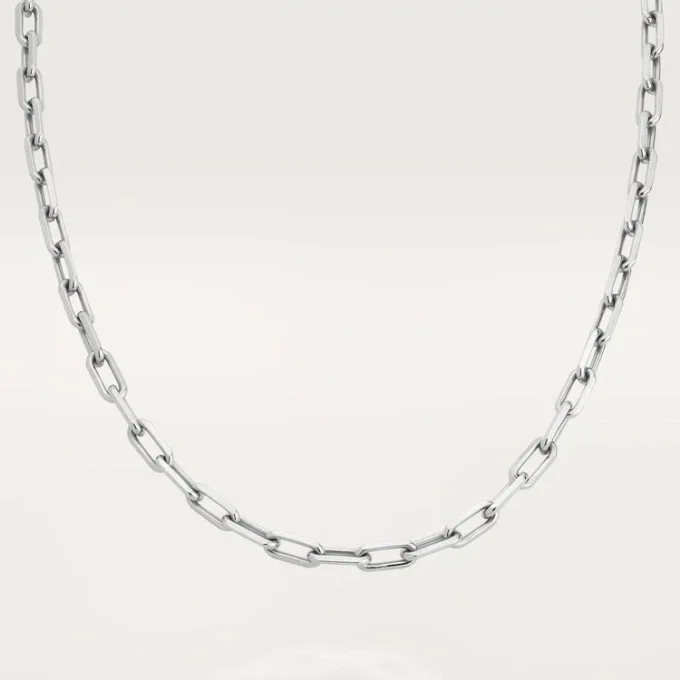 Santos De Cartier Necklace – White Gold – Cartier Santos De Cartier Necklace – White Gold – Cartier