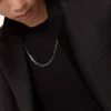 Santos De Cartier Necklace – White Gold – Cartier Santos De Cartier Necklace – White Gold – Cartier