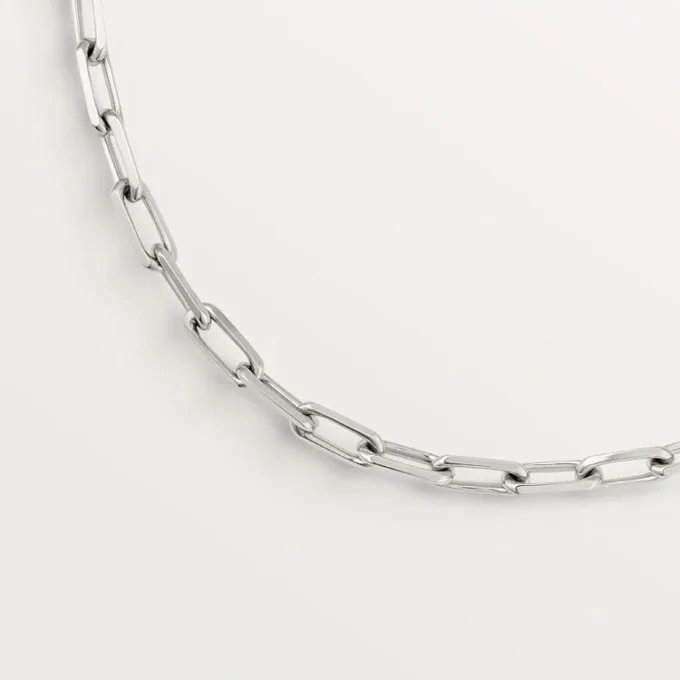Santos De Cartier Necklace – White Gold – Cartier Santos De Cartier Necklace – White Gold – Cartier