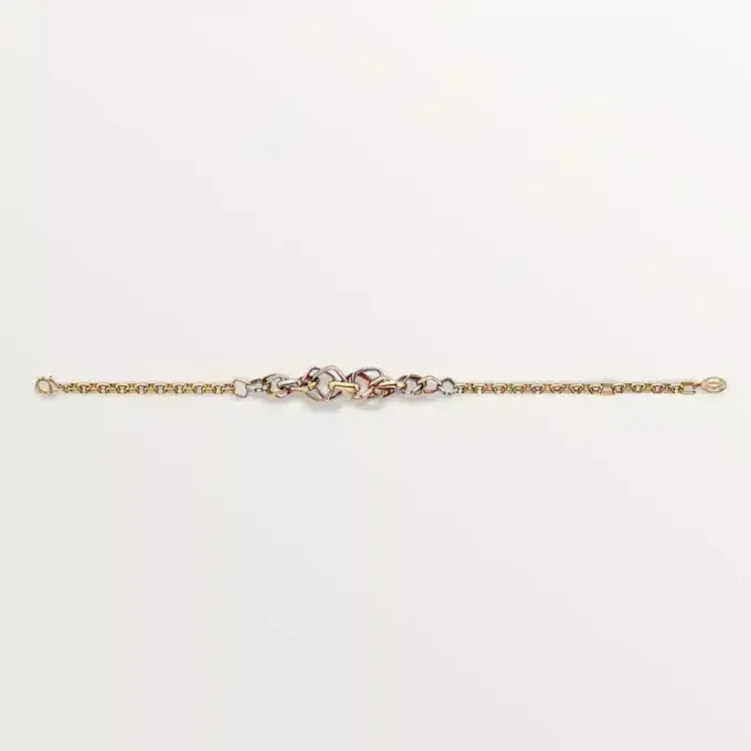 Trinity Bracelet, Cushion-Shaped Trinity Bracelet, Cushion-Shaped