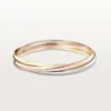 Trinity Bracelet in Tricolor Gold, Classic Model | Cartier Us Trinity Bracelet in Tricolor Gold, Classic Model | Cartier Us