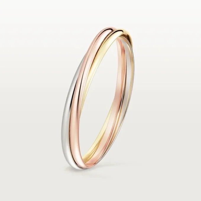 Trinity Bracelet in Tricolor Gold, Classic Model | Cartier Us Trinity Bracelet in Tricolor Gold, Classic Model | Cartier Us