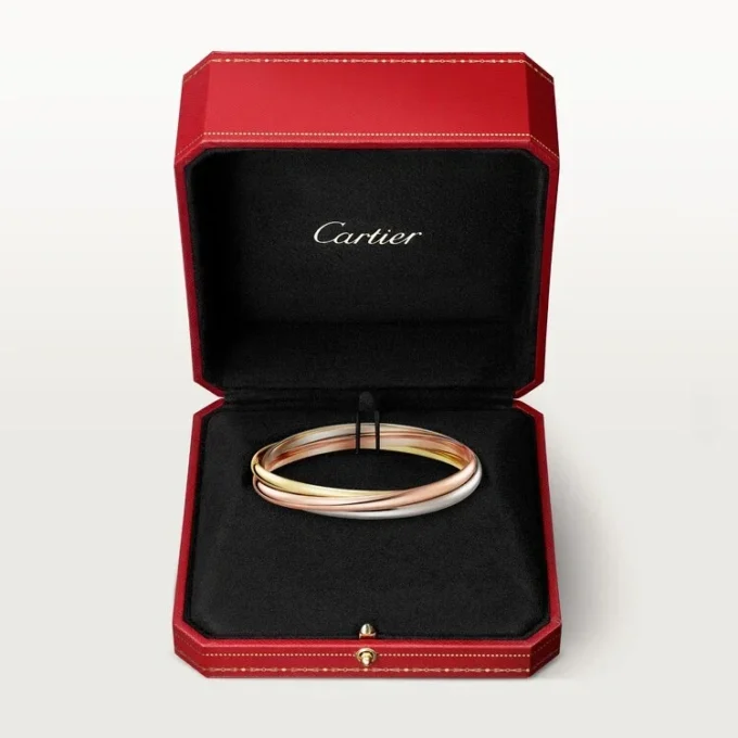 Trinity Bracelet in Tricolor Gold, Classic Model | Cartier Us Trinity Bracelet in Tricolor Gold, Classic Model | Cartier Us