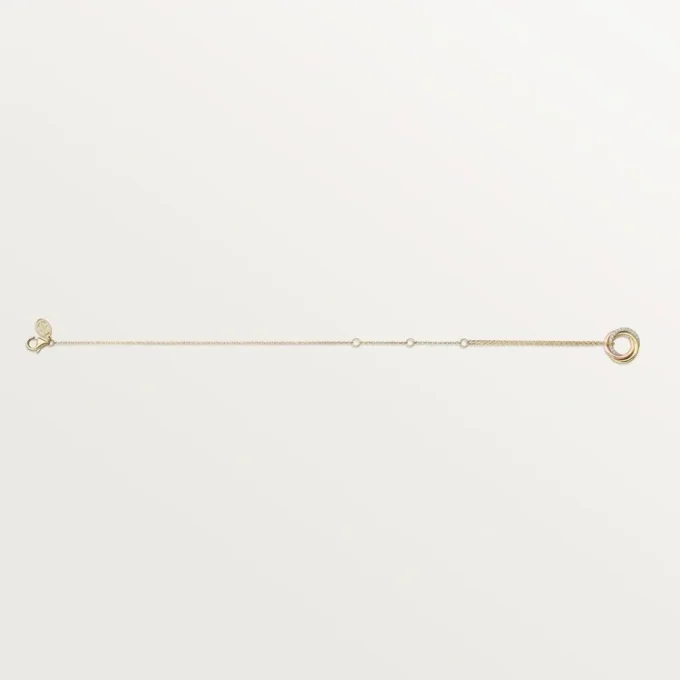 Trinity Bracelet, on Chain, Diamonds Trinity Bracelet, on Chain, Diamonds