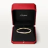 Trinity Bracelet, Small Model, Half-Paved Trinity Bracelet, Small Model, Half-Paved