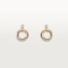 Trinity Earrings, Brilliant-Cut Diamonds Trinity Earrings, Brilliant-Cut Diamonds