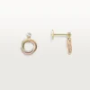 Trinity Earrings, Brilliant-Cut Diamonds Trinity Earrings, Brilliant-Cut Diamonds