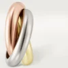 Trinity Hoop Earrings in Tricolor Gold | Cartier Us Trinity Hoop Earrings in Tricolor Gold | Cartier Us