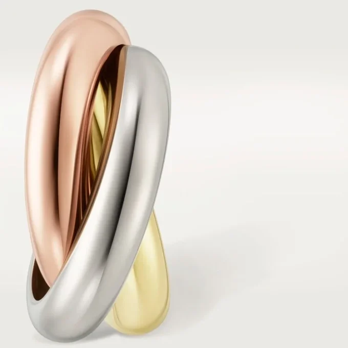 Trinity Hoop Earrings in Tricolor Gold | Cartier Us Trinity Hoop Earrings in Tricolor Gold | Cartier Us