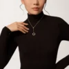 Trinity Necklace, Diamonds Trinity Necklace, Diamonds