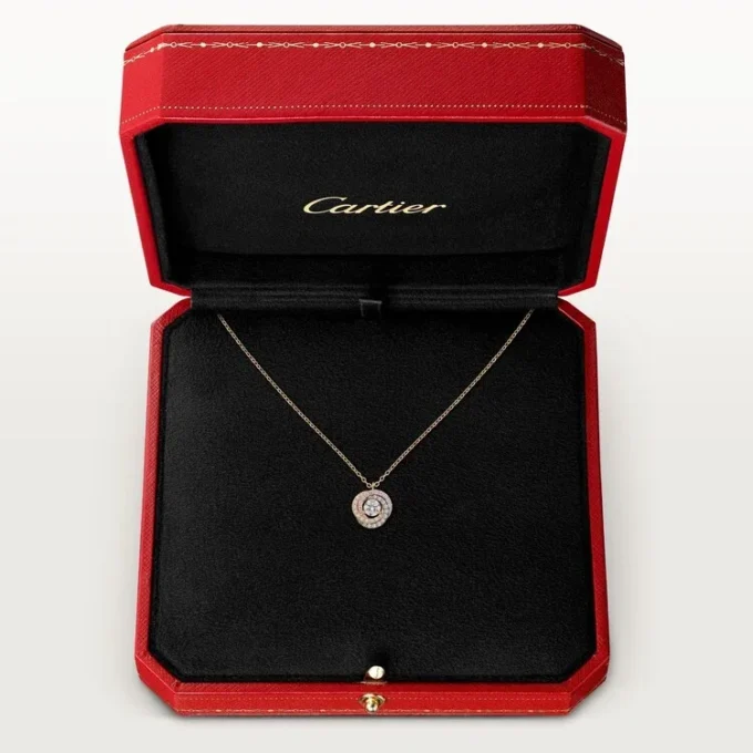 Trinity Pendant, 1 Diamond, Paved Trinity Pendant, 1 Diamond, Paved
