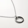 Trinity Pendant, Ceramic, Diamonds Trinity Pendant, Ceramic, Diamonds