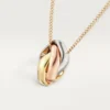 Trinity Pendant, Cushion-Shaped Trinity Pendant, Cushion-Shaped