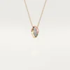 Trinity Pendant, Cushion-Shaped, Half-Paved Trinity Pendant, Cushion-Shaped, Half-Paved