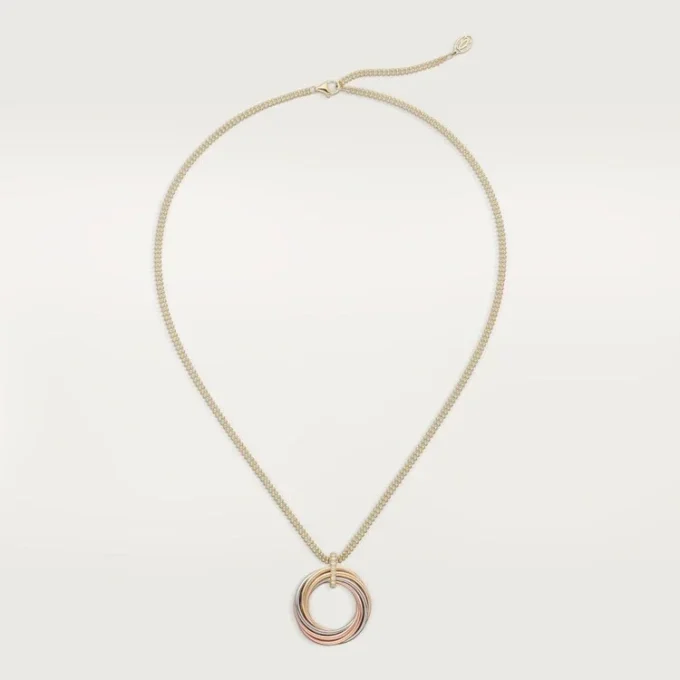Trinity Pendant, Seven Rows, Diamonds Trinity Pendant, Seven Rows, Diamonds