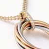 Trinity Pendant, Seven Rows, Diamonds Trinity Pendant, Seven Rows, Diamonds
