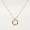 Trinity Pendant, Seven Rows, Diamonds Trinity Pendant, Seven Rows, Diamonds