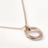 Trinity Pendant, Seven Rows, Diamonds Trinity Pendant, Seven Rows, Diamonds