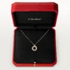 Trinity Pendant, Small Model, Half-Paved Trinity Pendant, Small Model, Half-Paved