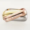 Trinity Ring, Cushion-Shaped, Large Model