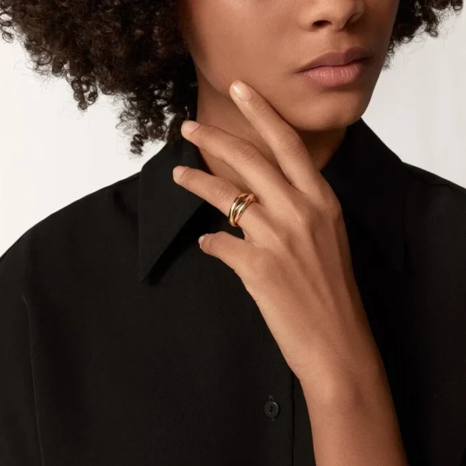 Trinity Ring in Tricolor Gold, Classic Model | Cartier Us