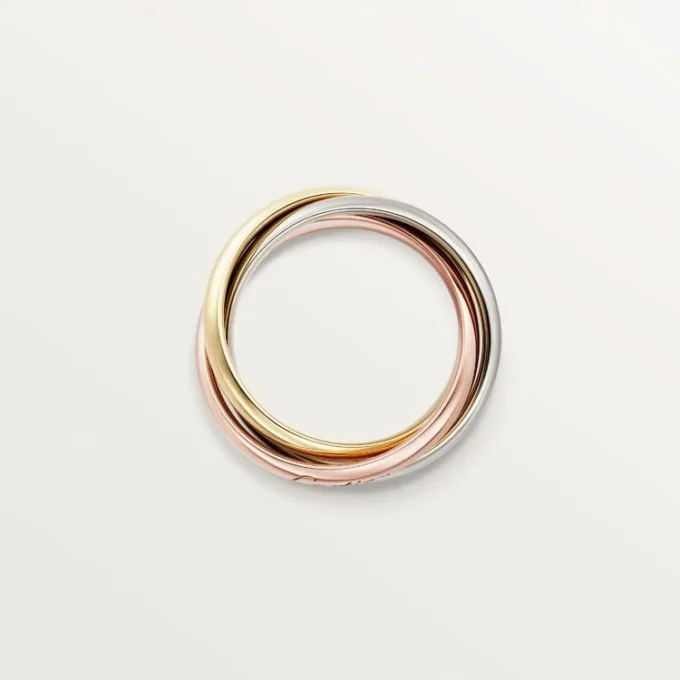 Trinity Ring in Tricolor Gold, Classic Model | Cartier Us