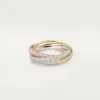 Trinity Ring, Small Model, Paved
