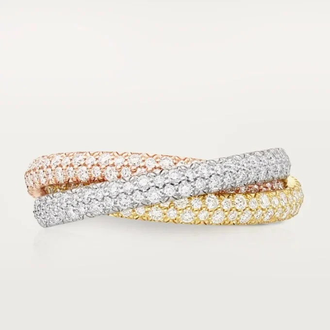 Trinity Ring, Small Model, Paved
