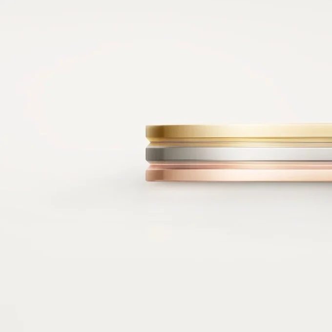 Trinity Wedding Band – White Gold, Pink Gold, Yellow Gold – Cartier Trinity Wedding Band – White Gold, Pink Gold, Yellow Gold – Cartier