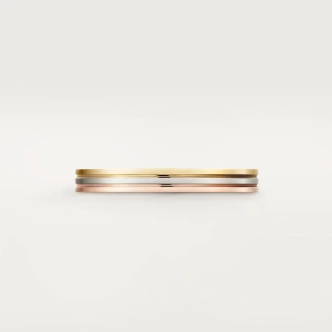 Trinity Wedding Band – White Gold, Pink Gold, Yellow Gold – Cartier Trinity Wedding Band – White Gold, Pink Gold, Yellow Gold – Cartier