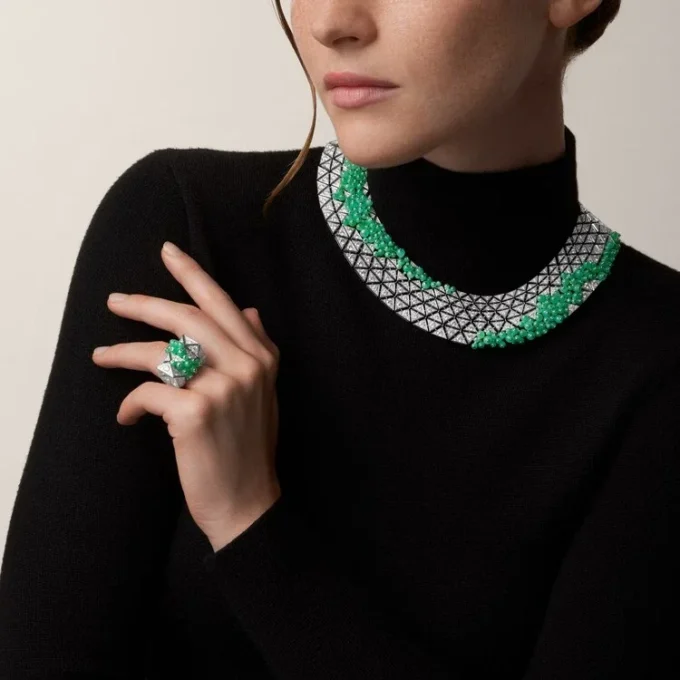 Cartier Libre Tuttitutti Necklace, Chrysoprase Cartier Libre Tuttitutti Necklace, Chrysoprase