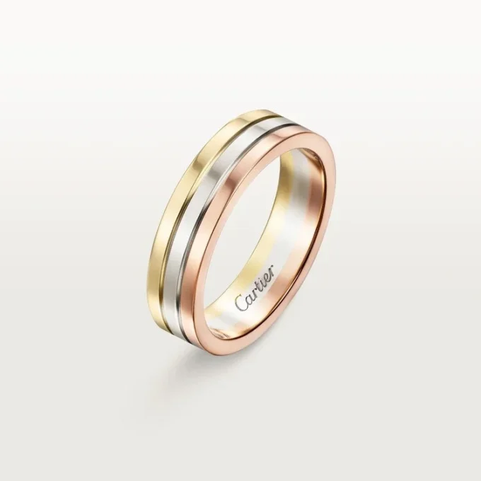 Vendome Louis Cartier Wedding Band – White Gold, Yellow Gold, Rose Gold – Cartier Vendome Louis Cartier Wedding Band – White Gold, Yellow Gold, Rose Gold – Cartier